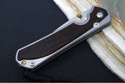 Chris Reeve Large Sebenza 31 Polished - Drop Point Blade / Macassar Ebony Inlay / CPM-Magnacut Steel (A1) L31-1636 - Northwest Knives
