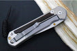 Chris Reeve Large Sebenza 31 Polished - Drop Point Blade / Macassar Ebony Inlay / CPM-Magnacut Steel (A1) L31-1636 - Northwest Knives