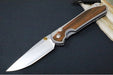 Chris Reeve Large Sebenza 31 Polished - Drop Point Blade / Macassar Ebony Inlay / CPM-Magnacut Steel (A3) L31-1636 - Northwest Knives