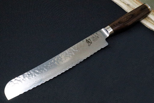 Shun Premier - 9" Bread Knife - 69 Layered Damscus - Made in Seki City, Japan - Northwest Knives