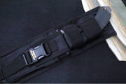 Tops Tahoma Field Fixed Blade - 1095 Steel / Tungsten Cerakote Finish / Black Canvas Micarta Handle / Black Ballistic Nylon Sheath TAHO-04 - Northwest Knives