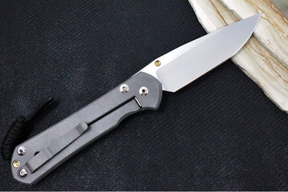 Chris Reeve Knives Large Sebenza 31 Unique Graphic - CPM-Magnacut Steel / Drop Point Blade / Triple Mosic Opal Cabochon L31-1408-1190 (A2)