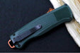 Benchmade 5371FE-2601 Shootout OTF - Battlewash FDE PVD Coated Blade / Z-Wear Tool Steel Steel / Drop Point Style / Taiga Green Grivory Handle - Northwest Knives