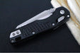 Microtech MSI Mini Manual Folder - Stonewashed Finished Blade / Frag Aluminum w/ Trim-Grip Handle 210M-10FR - Northwest Knives