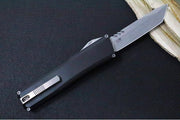 Axial Knives SHIFT V_3 OTF - Black Anodized Aluminum Handle & Black Hardware / Stonewashed Tanto Blade / CPM-Magnacut Steel - Northwest Knives