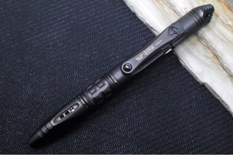 Microtech Kyroh Mini Pen - DLC Titanium w/ Tritium Insert 403M-TI-DLCRI