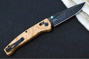 Hogue Knives Wood Series Mysto - Blackwash Finish / Clip Point Blade / CPM-Magnacut Steel / Topographic Maple Valley Richlite Handles / AXIS Lock 24459 - Northwest Knives