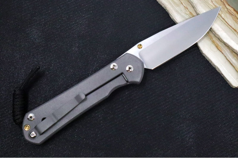 Chris Reeve Knives Large Sebenza 31 Unique Graphic - CPM-Magnacut Steel / Drop Point Blade / Triple Mosic Opal Cabochon L31-1408-1190 (A1)
