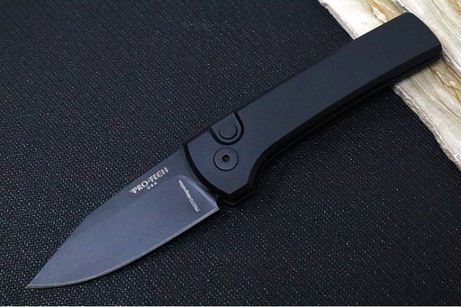 Pro Tech Chaves Scapegoat Compact Auto SWAT - Black Anodized Aluminum Handle / Clip Point Blade / CPM-MagnaMax Steel RCS1103-SWAT - Northwest Knives