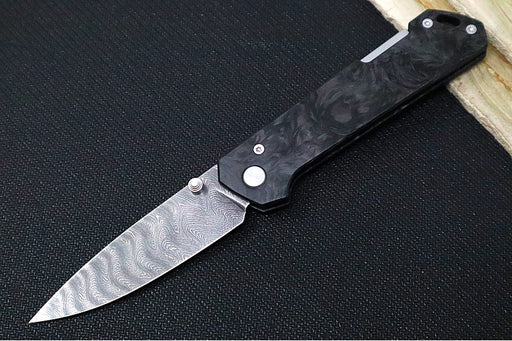 Boker Annual Damascus 2026 - Carbon Fiber Handle / 160 Layer Damascus Blade 1132026DAM - Northwest Knives