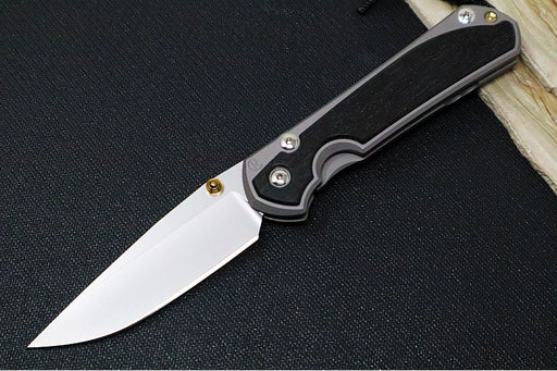 Chris Reeve Large Sebenza 31 - Drop Point Blade / Bog Oak Inlay / Magnacut Steel (A1) L31-1100 - Northwest Knives