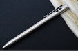 Tactile Turn  Switch Short Pen - Titanium Handle / Titanium Clip - Northwest Knives