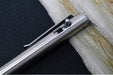 Tactile Turn  Switch Standard Pen - Titanium Handle / Titanium Clip - Northwest Knives
