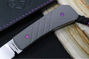 Jack Wolf Knives Pioneer FIXedc Knife - Titanium Cross Hatch 2 Handle / Drop Point Blade / CPM-S90V Steel / Satin Finish - Northwest Knives
