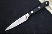 Wusthof Classic - 3 1/2" Fully Serrated Paring - Fully forged German stainless steel (X50 CrMoV 15) - Made in Solingen, Germany - Northwest Knives
