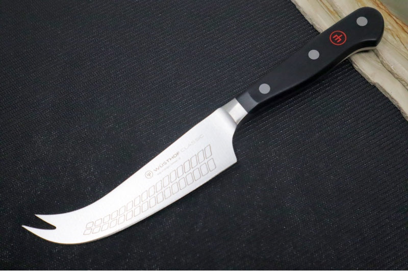 Wusthof Classic - 4.75" Hard Cheese Knife - Fully forged German stainless steel (X50 CrMoV 15) - Made in Solingen, Germany