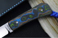 Jack Wolf Knives Pioneer FIXedc Knife - CamoCarbon 80s Handle / Drop Point Blade / CPM-S90V Steel / Satin Finish - Northwest Knives