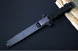 Garage Sale Benchmade 185SBK SOCP Fixed Blade - Dagger Blade with Serrates / Cobalt Black Finish / CPM-3V - Northwest Knives