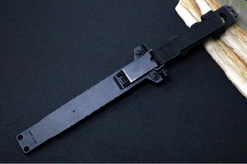 Garage Sale Benchmade 185SBK SOCP Fixed Blade - Dagger Blade with Serrates / Cobalt Black Finish / CPM-3V - Northwest Knives