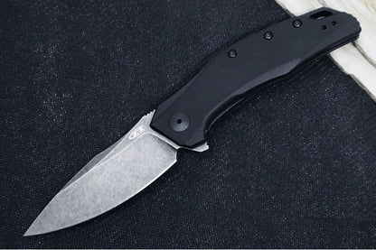 Zero Tolerance 0357BW - Dark 20CV Blade / Black G-10 Handle