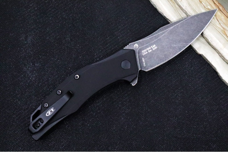 Zero Tolerance 0357BW - Dark 20CV Blade / Black G-10 Handle