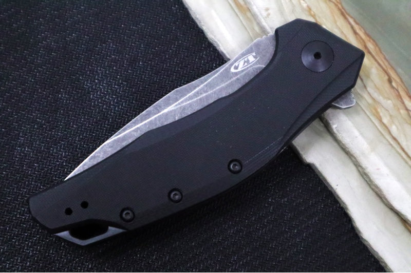 Zero Tolerance 0357BW - Dark 20CV Blade / Black G-10 Handle - Northwest Knives