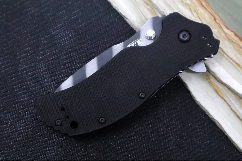 Zero Tolerance 0350TS Assisted Flipper - Tiger Stripe Blade