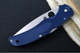 Garage Sale Spyderco Native Chief Lightweight - Drop Point Blade / CPM-S110V Steel / Satin Finish / Blue FRN Handle Scales C244PDBL - Northwest Knives