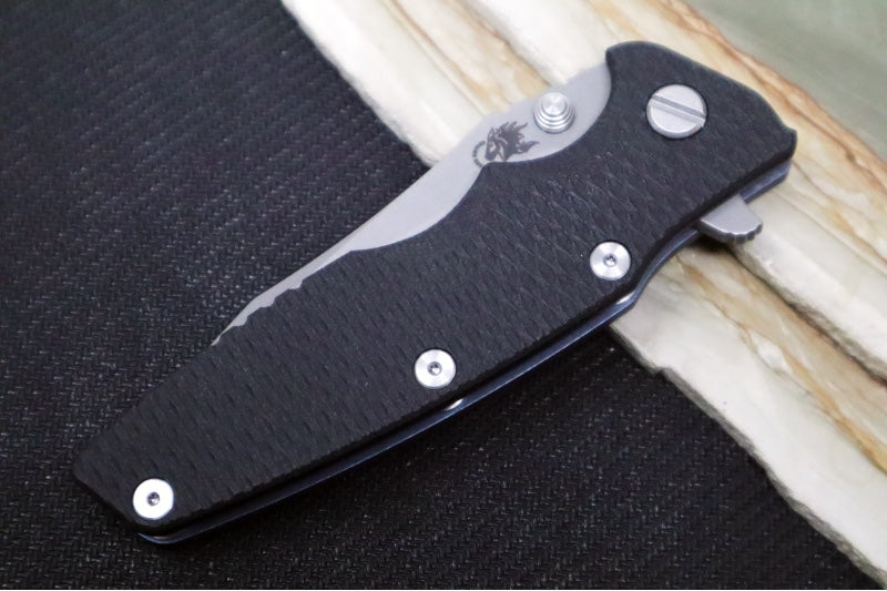 Rick Hinderer Knives Eklipse 3.5" - Spearpoint / Battle Blue Frame / Black G-10 / CPM-S45VN - Northwest Knives
