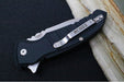 Garage Sale Hogue Knives X1 Microflip - Black Aluminum Handle / CPM-154 Blade / Wharncliffe Blade 24160 - Northwest Knives
