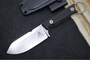 White River Knives 3.5" Firecraft Pro - Black G10 - Northwest Knives
