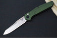 Garage Sale Benchmade 9400 Osborne Auto - Satin Blade / Green Aluminum Handle - Northwest Knives