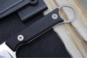 White River Knives 3.5" Firecraft Pro - Black G10 - Northwest Knives