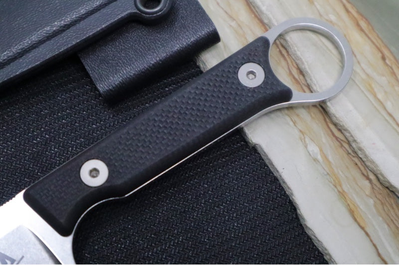White River Knives 3.5" Firecraft Pro - Black G10 - Northwest Knives