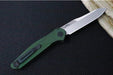 Garage Sale Benchmade 9400 Osborne Auto - Satin Blade / Green Aluminum Handle - Northwest Knives