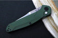 Garage Sale Benchmade 9400 Osborne Auto - Satin Blade / Green Aluminum Handle - Northwest Knives