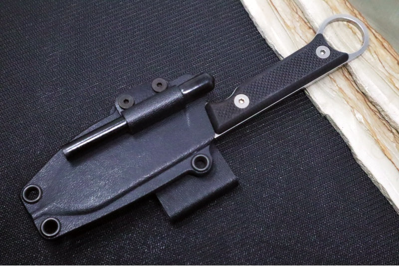 White River Knives 3.5" Firecraft Pro - Black G10