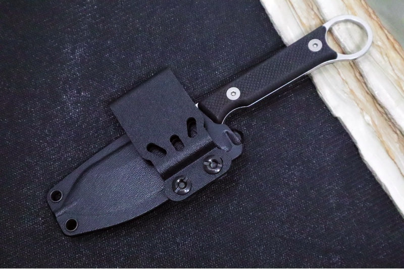 White River Knives 3.5" Firecraft Pro - Black G10 - Northwest Knives