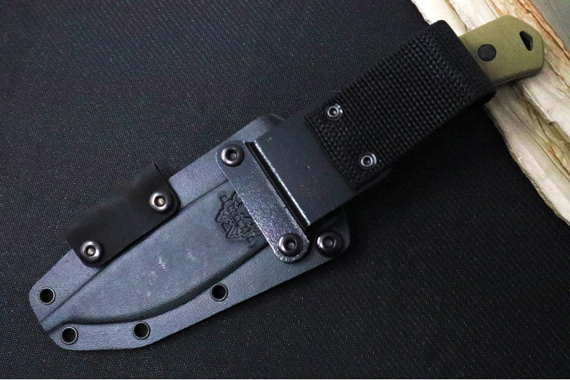Garage Sale Benchmade 539GY Anonimus Fixed Blade - CPM-CruWear / Drop Point / OD Green G-10 Handle - Northwest Knives