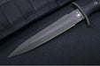 Garage Sale Spartan Blades Harsey Fixed Blade - Black Dagger Blade / Black Nylon Sheath SB49BKBKNLBK - Northwest Knives