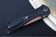 Garage Sale Benchmade 710FE-2401 SEVEN | TEN Limited Edition  - Recurve Drop Point Blade / CPM-Magnacut Steel / Black Anodized Aluminum Handle / FDE PVD Accents - Northwest Knives