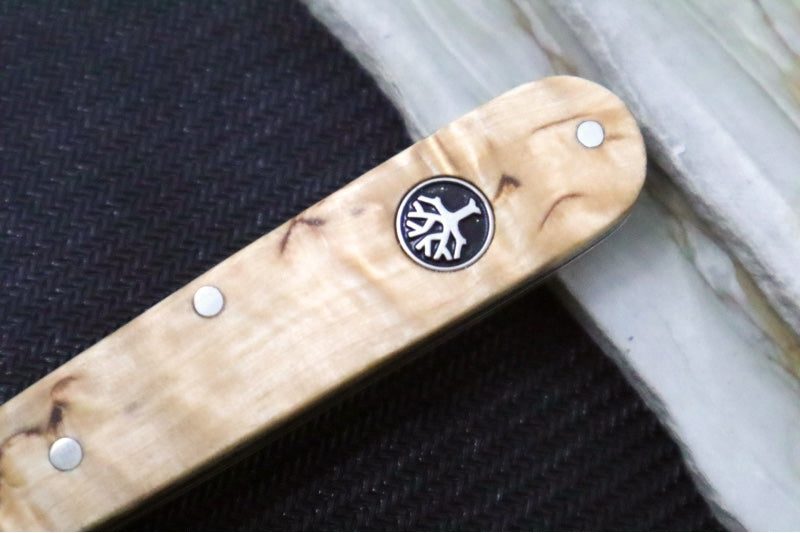 Boker Barlow Prime Maserbirke - Curly Birch Handle 111942