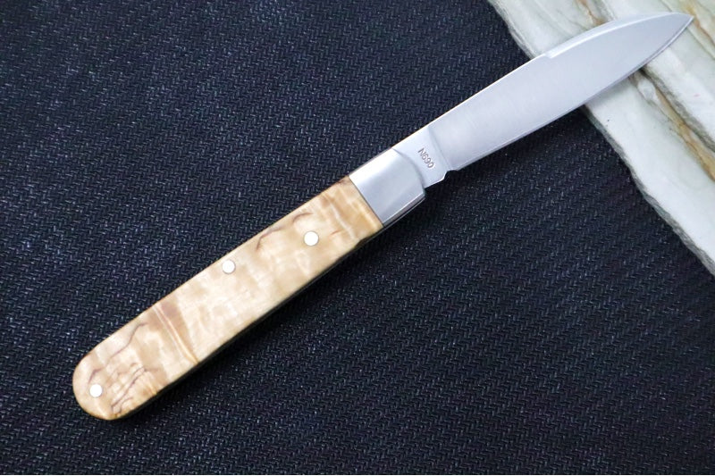 Boker Barlow Prime Maserbirke - Curly Birch Handle 111942