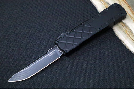 Guardian Tactical APEX EDC OTF - Black Anodized Aluminum / CPM-MagnaMax Steel / Dark Stonewash Finish / Single Edge Blade 16-3611 - Northwest Knives