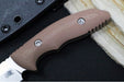 Rick Hinderer Knives Flashpoint Fixed Blade - Stonewashed Finish / CPM-Magnacut Steel / FDE G-10 Handle / Black Kydex Sheath - Northwest Knives