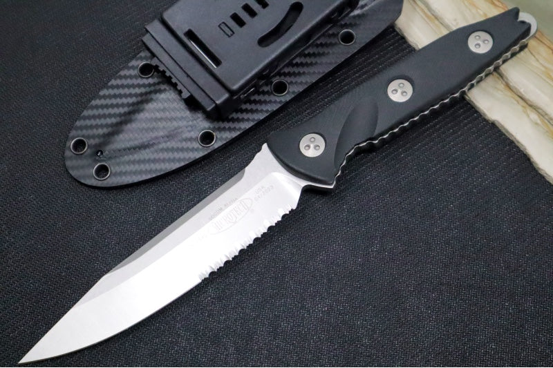 Microtech Socom Alpha S/E - Stonewash Partial Serrated 113-11 - Northwest Knives