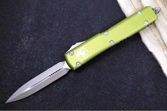 Microtech Ultratech OTF - Apocalyptic Dagger Standard / OD Green Handle 122-10APOD