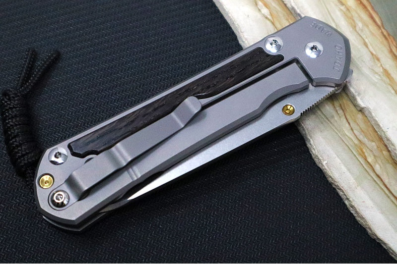 Chris Reeve Large Sebenza 31 - Insingo Blade / Bog Oak Inlay / CPM-Magnacut Steel (A1) L31-1124 - Northwest Knives