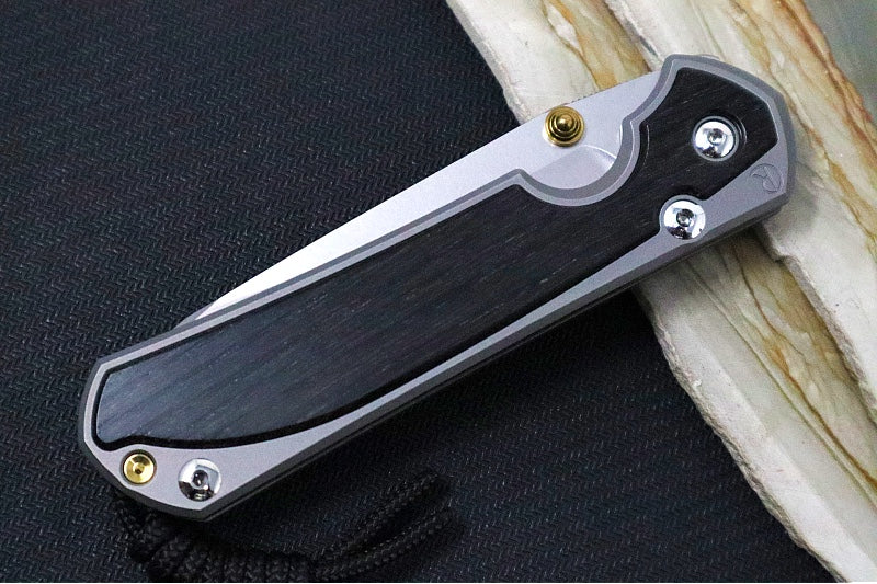Chris Reeve Large Sebenza 31 - Insingo Blade / Bog Oak Inlay / CPM-Magnacut Steel (A2) L31-1124 - Northwest Knives
