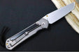 Chris Reeve Large Sebenza 31 - Tanto Blade / Bog Oak Inlay / CPM-Magnacut Steel (A1) L31-1130 - Northwest Knives